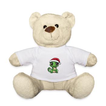 Sloth Christmas Cute - Teddy Bear - white - Front