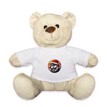 Loup Weihnachten Noël - Nounours - blanc - Devant