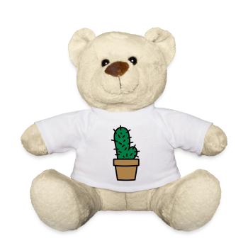 Kaktus cactus penis - Teddy - Weiß - Vorne