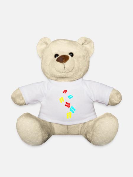 Badelatschen icon - Teddy - Weiß
