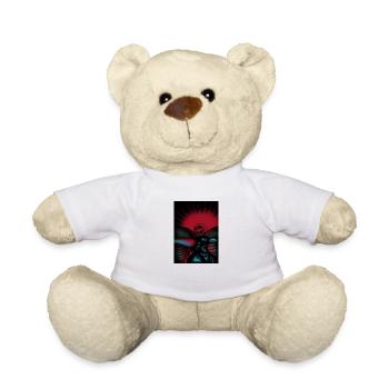 good night - Teddy Bear - white - Front