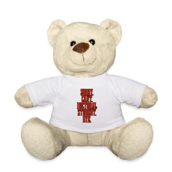 Désolé, je ne peux pas dire au revoir à un étudiant - Nounours - blanc - Devant