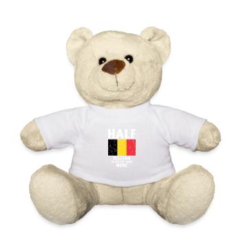 La moitié de la Belgique, c’est mieux que pas de fla nationale - Nounours - blanc - Devant