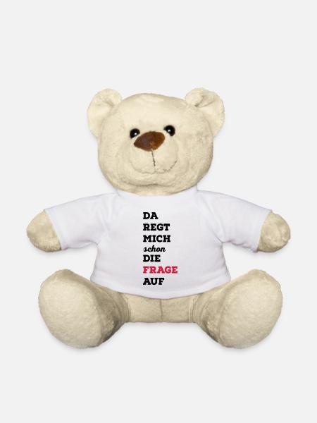 lustig - Teddy - Weiß
