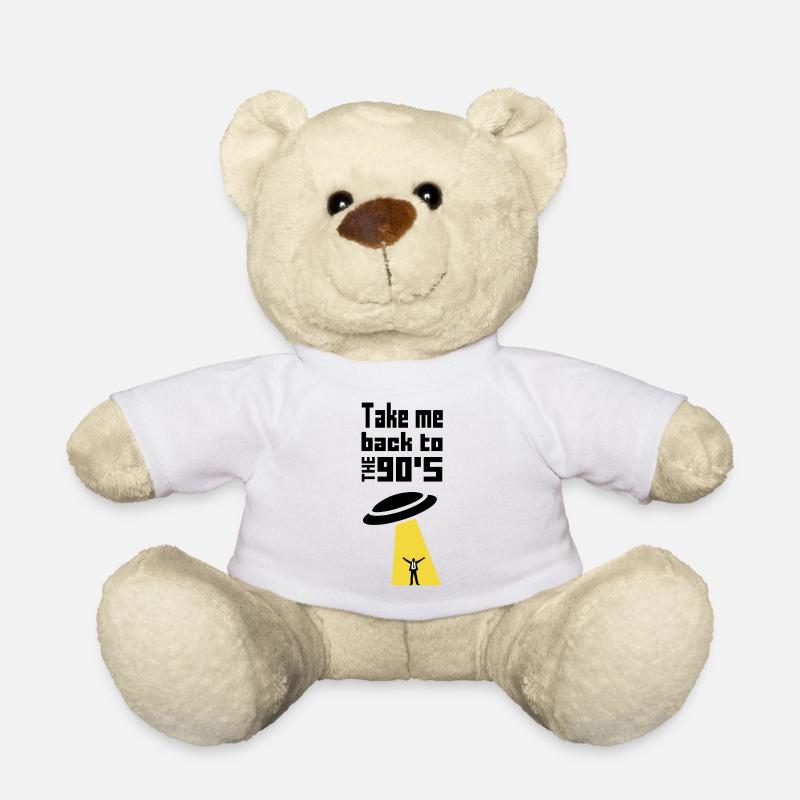 Tag mig til 90'erne - Tag mig til 90'erne - Teddybjørn - hvid