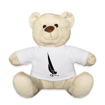 Regatta sailing boat - Teddy Bear - white - Front