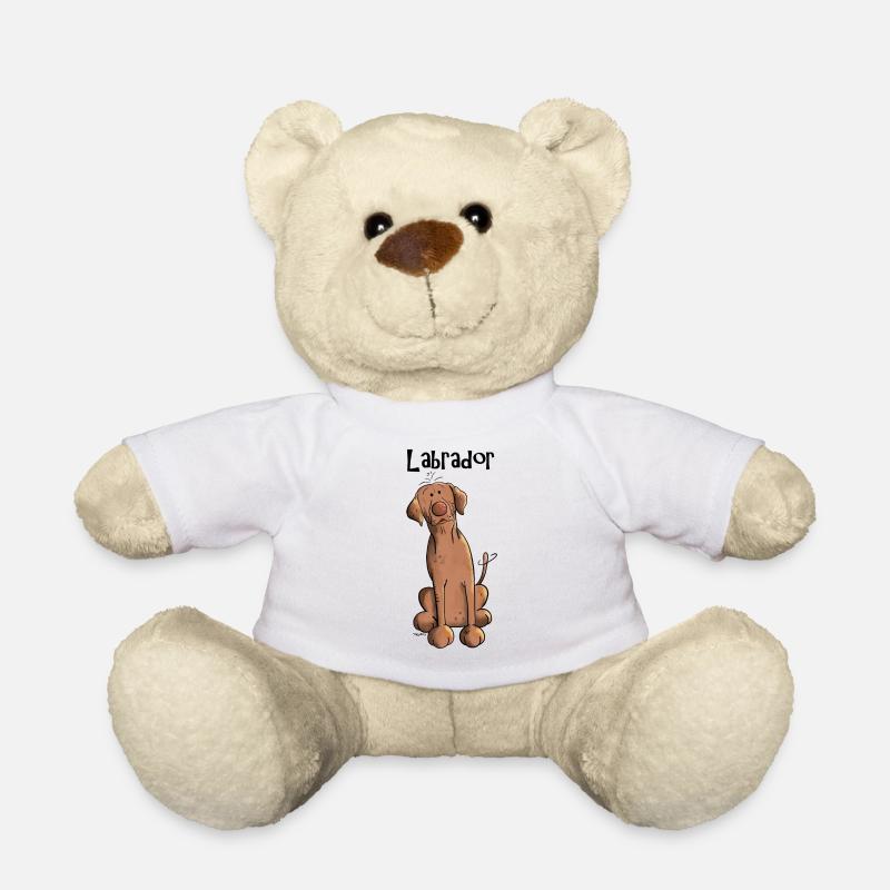 Lustiger Labrador - Teddy - Weiß