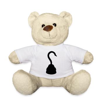 capitaine crochet - Nounours - blanc - Devant