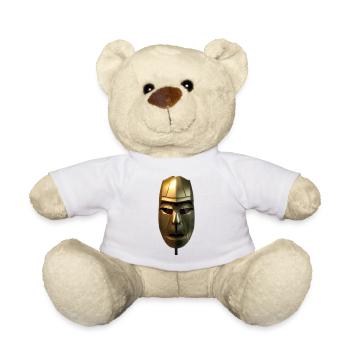 Gold pharaons gardien face - Nounours - blanc - Devant