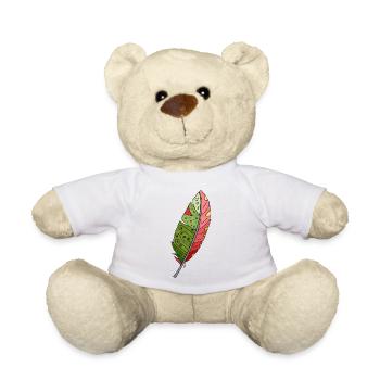 Plume - Nounours - blanc - Devant