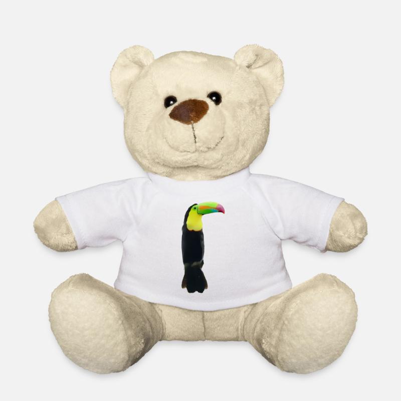 The masterful Tocan - Teddy Bear - white
