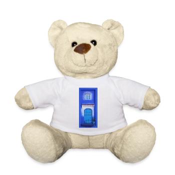 Chefchaoun the blue city 💙 - Teddy Bear - white - Front