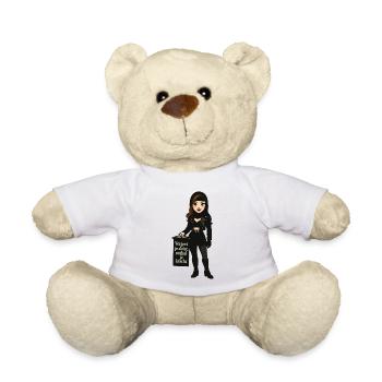 Vergiss deinen Schleier, offenbare deine Kraft - Teddy - Weiß - Vorne
