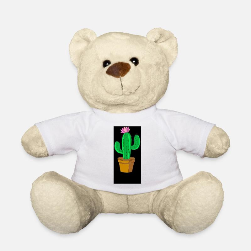 Kaktus - Teddy - Weiß