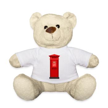Boîte postale - Nounours - blanc - Devant
