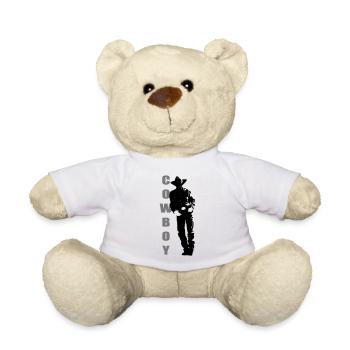 Cowboy - Teddy - Weiß - Vorne