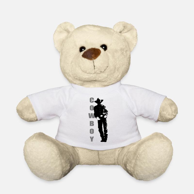 Cowboy - Teddy - Weiß