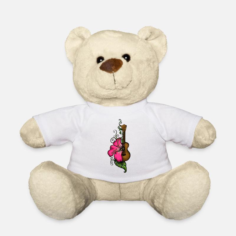 Ukulele - Teddy Bear - white