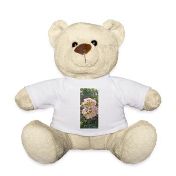 Bugamlia fleurs de rose spectaculaires - Nounours - blanc - Devant
