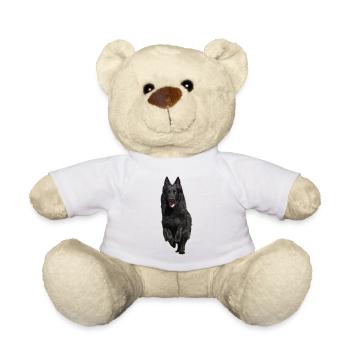 Berger noir à l’avant - Nounours - blanc - Devant