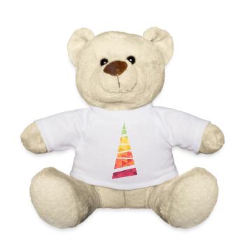 Christmas Tree - Weihnachtsbaum - Weihnachten - Teddy Bear - white - Front