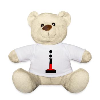 Tonne - Boje Nordsee Segeln Ostsee Maritim - Teddy - Weiß - Vorne