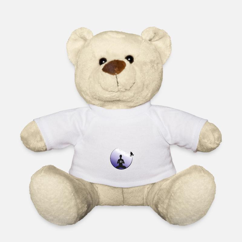 Meditation - Teddy - Weiß