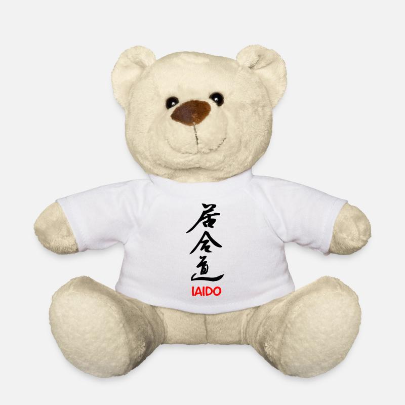 L’art Iaido de dessiner l’épée - Nounours - blanc