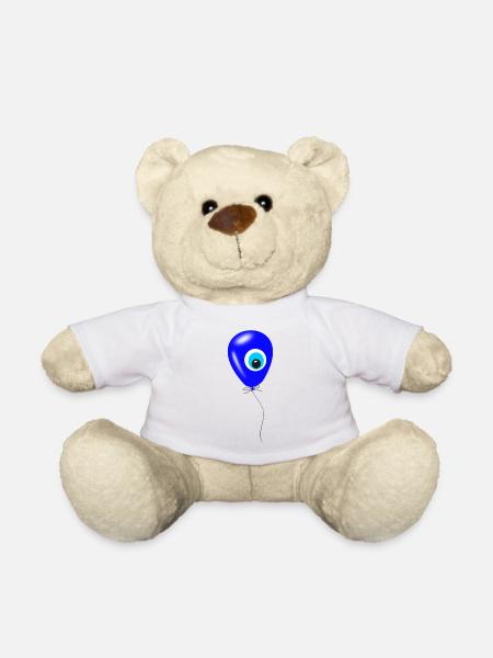 Nazar Ballon - Teddy - Weiß
