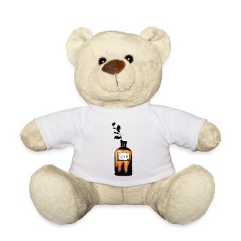 Liebe aus der Flasche - Teddy - Weiß - Vorne