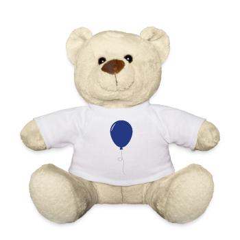 Ballon - Nounours - blanc - Devant