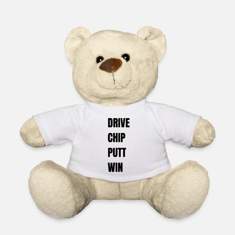 Golf Drive Chip Putt Win - Teddy - Weiß