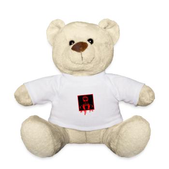 Groom Wedding Bachelor Party - Teddy Bear - white - Front
