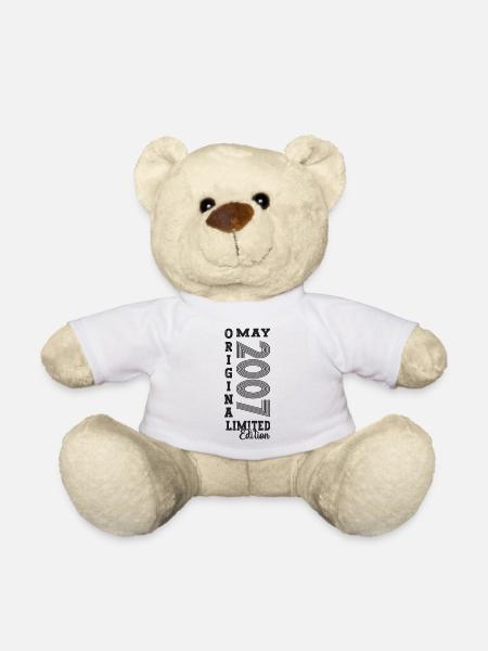 16. Geburtstag Mann ein Original Mai Jahrgang 2007 - Teddy - Weiß