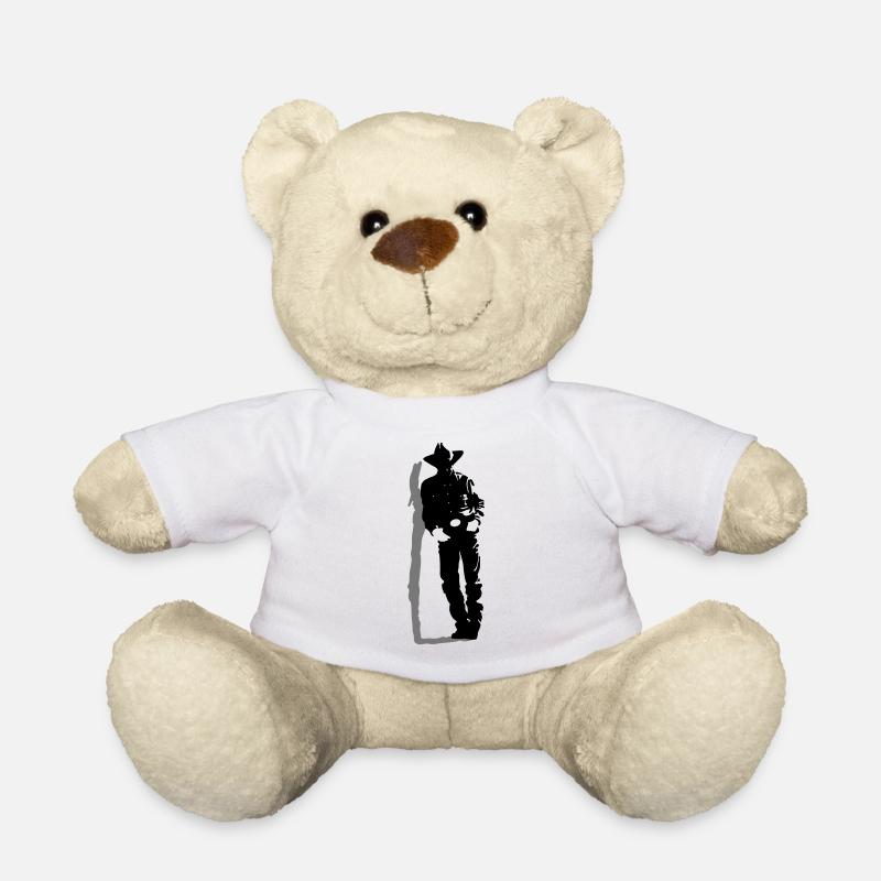 Cowboy - Nounours - blanc