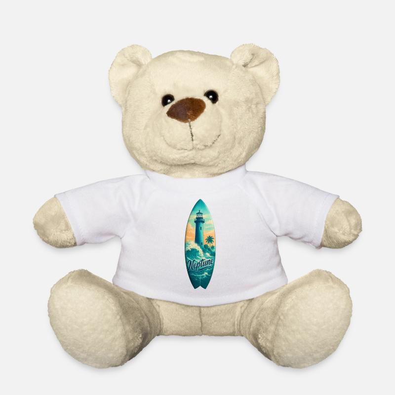 Planche de surf Neptune Lighthouse - Nounours - blanc