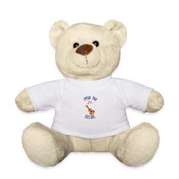 Ich kann keine Gitarre haben - Teddy - Weiß - Vorne