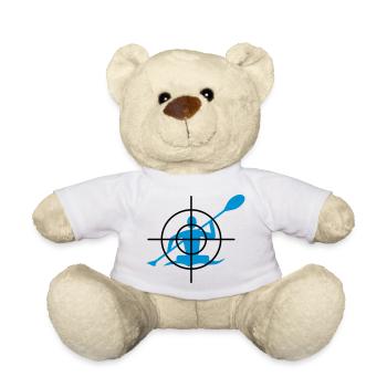 Kanu im Fadenkreuz - Teddy - Weiß - Vorne