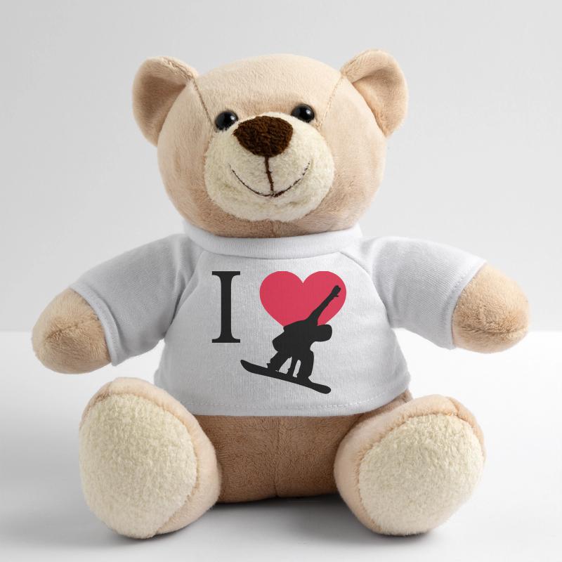 J'aime Snowboarding Nounours
