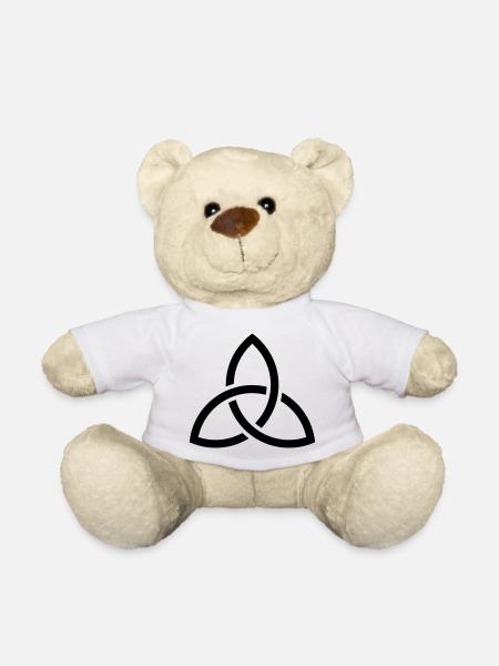 Celtic Knot - Teddy - Weiß
