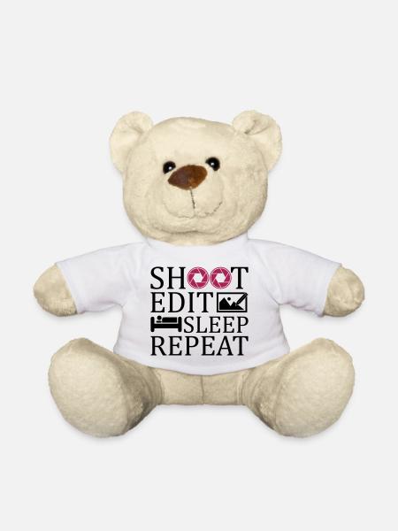 Drôle Photographe cadeau - Nounours - blanc