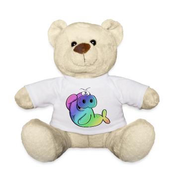Lamantin coloré - lamantins - morse - lion de mer - bande dessinée - Nounours - blanc - Devant