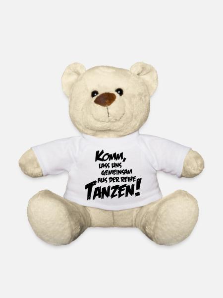 lass uns tanzen - Teddy - Weiß