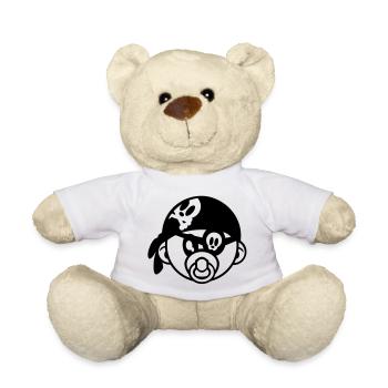pirate de bébé - Nounours - blanc - Devant