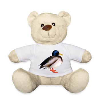 Wildente - Teddy - Weiß - Vorne