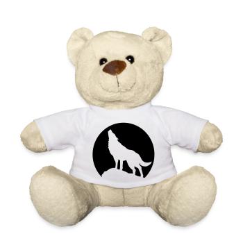 mond wolf - Teddy - Weiß - Vorne