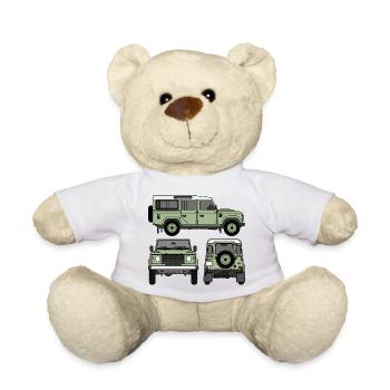 Defender 110 - Seiten - Teddy - Weiß - Vorne