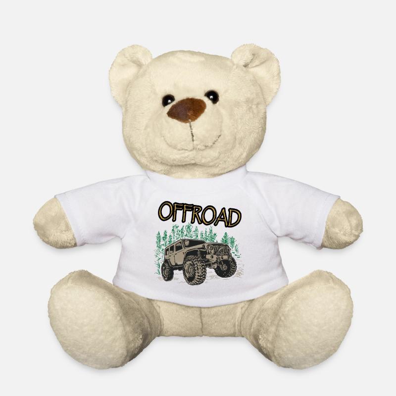 offroad 4x4 - Nounours - blanc