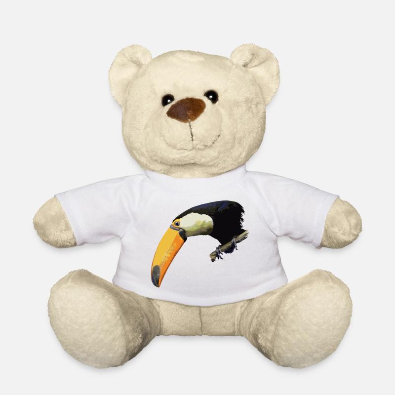 toucan - Nounours - blanc