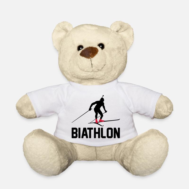 Biathlon - Teddy - Weiß